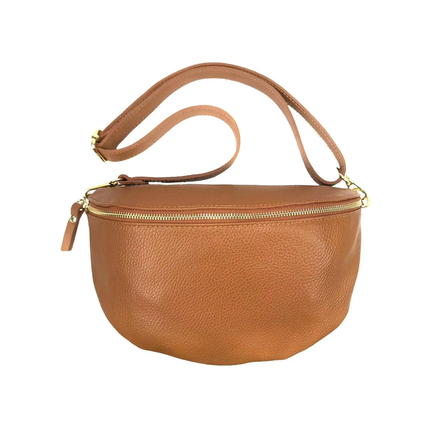 Grand sac de taille en cuir italien pour femme. Ventes en ligne Chenson & Gorett