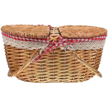 Panier Pique-Nique Osier 2 en 1 avec Couvercle Elegant et Pratique Les paniers et Cabas de Sophie