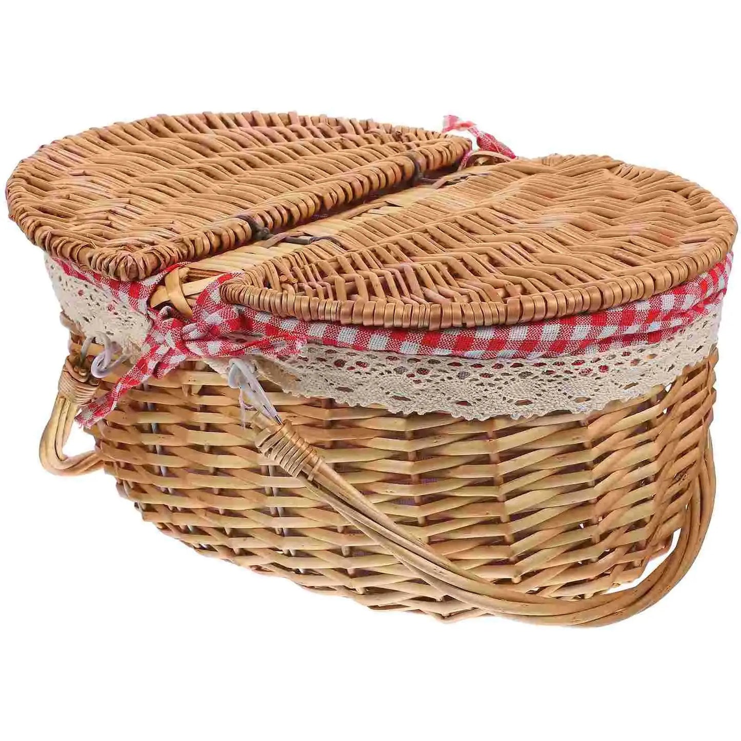 Panier Pique-Nique Osier 2 en 1 avec Couvercle Elegant et Pratique Les paniers et Cabas de Sophie