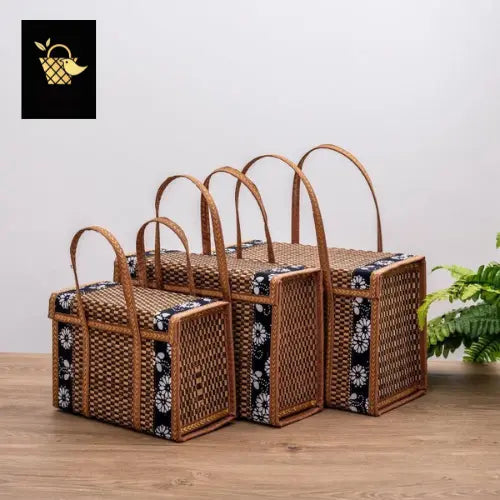 Panier de Rangement Portable en Rotin 2 en 1 - Pliable et Polyvalent Les paniers et Cabas de Sophie