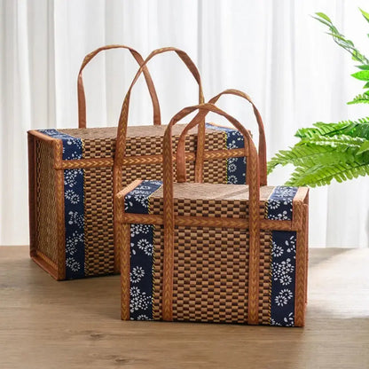 Panier de Rangement Portable en Rotin 2 en 1 - Pliable et Polyvalent Les paniers et Cabas de Sophie