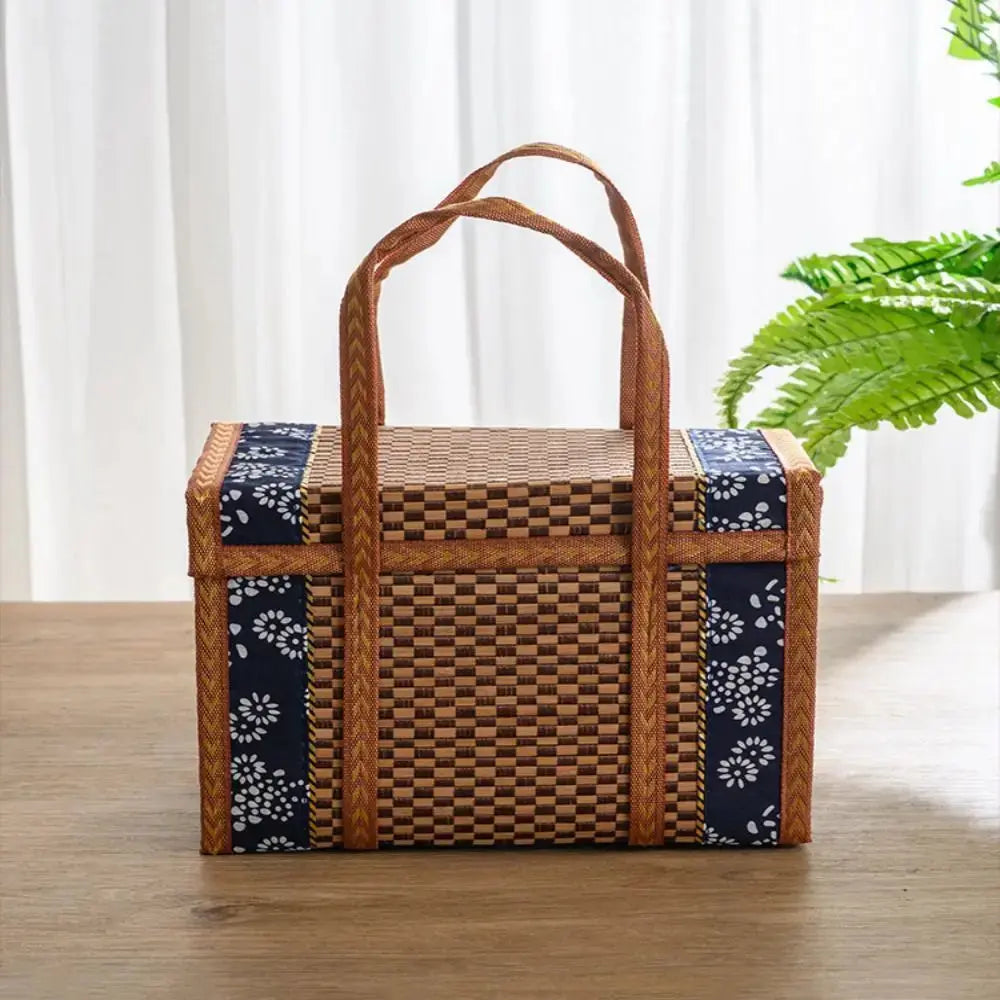 Panier de Rangement Portable en Rotin 2 en 1 - Pliable et Polyvalent Les paniers et Cabas de Sophie