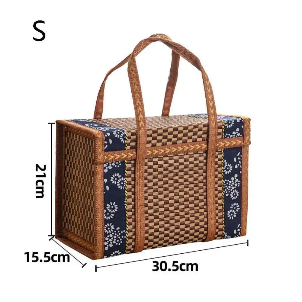 Panier de Rangement Portable en Rotin 2 en 1 - Pliable et Polyvalent Les paniers et Cabas de Sophie