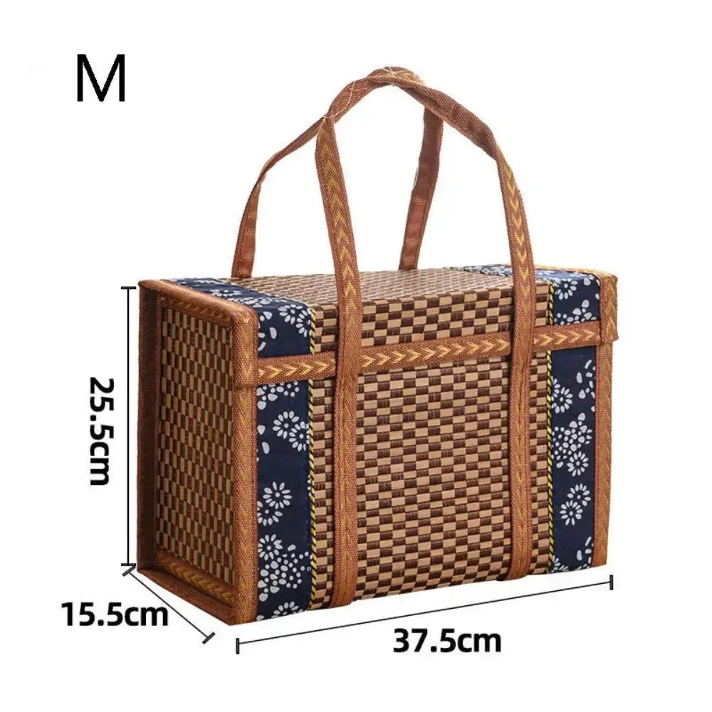 Panier de Rangement Portable en Rotin 2 en 1 - Pliable et Polyvalent Les paniers et Cabas de Sophie