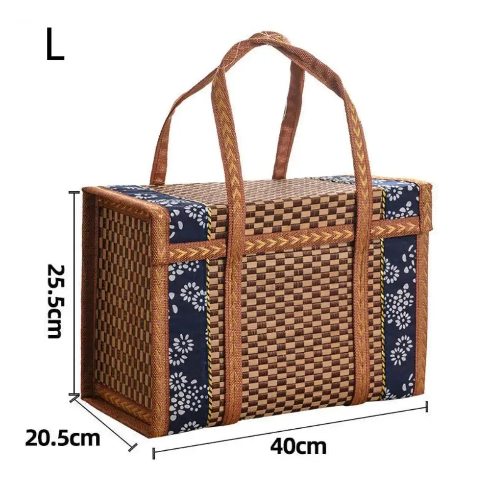 Panier de Rangement Portable en Rotin 2 en 1 - Pliable et Polyvalent Les paniers et Cabas de Sophie