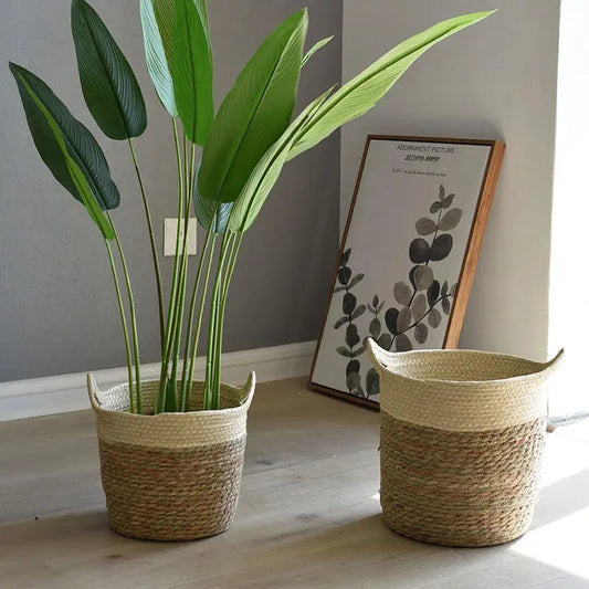 Panier de Rangement en Rotin Natura - Grande Capacité | Mir Cache Pot, Panier à Linge Les paniers et Cabas de Sophie