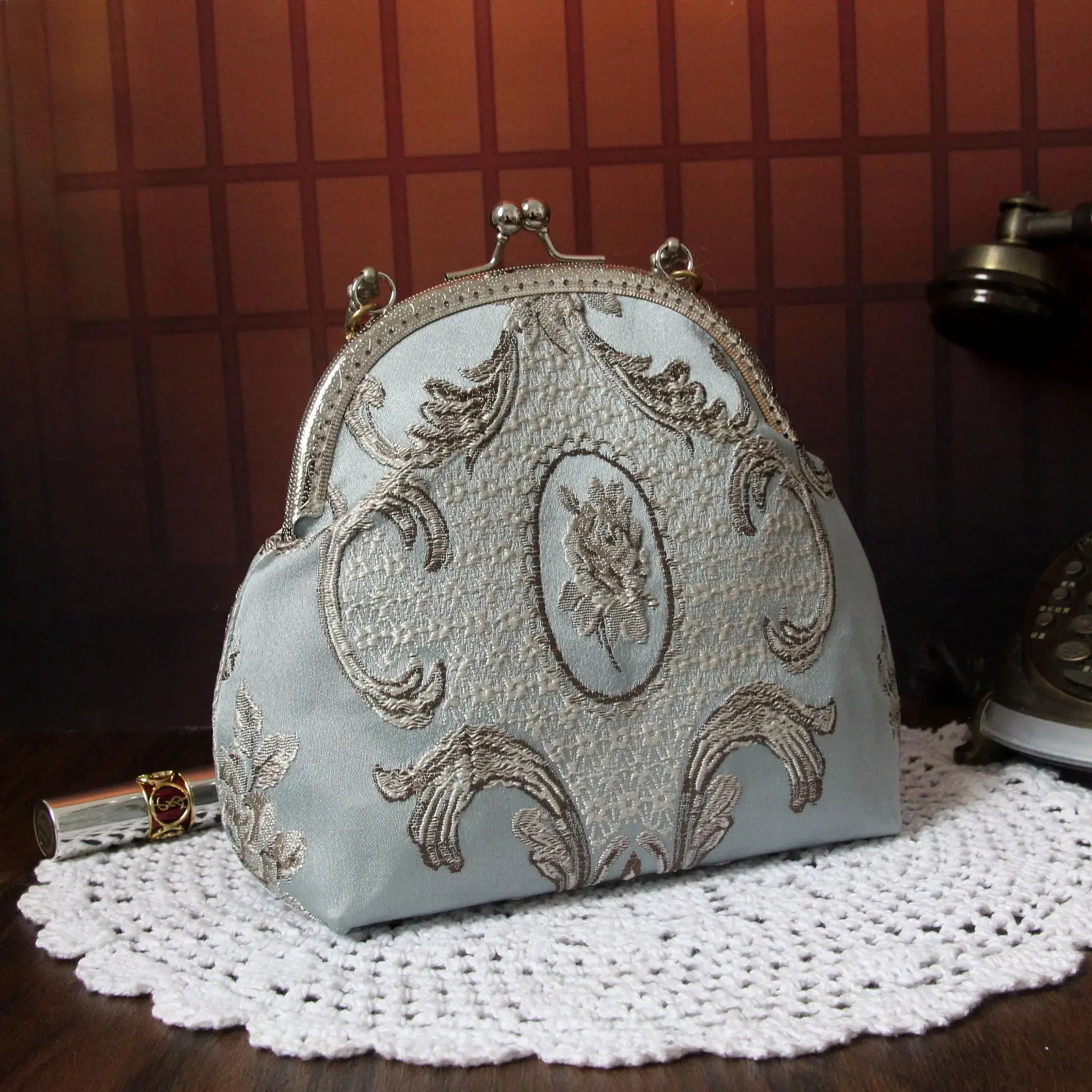 Sac à Main Femme Élégant Coque Vintage Pochette Clutch Les paniers et Cabas de Sophie